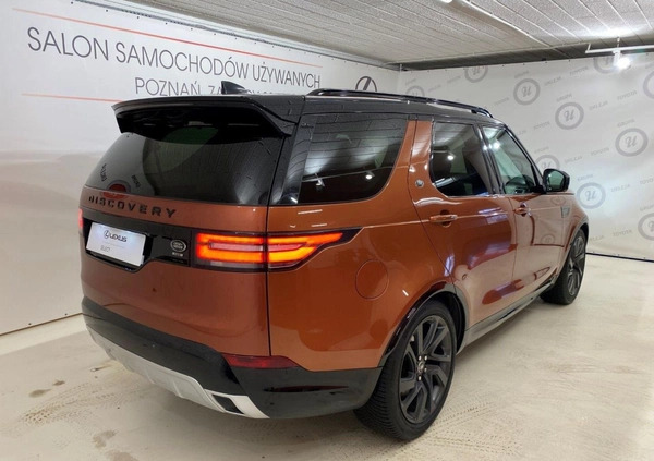 Land Rover Discovery cena 134900 przebieg: 105442, rok produkcji 2017 z Poznań małe 254